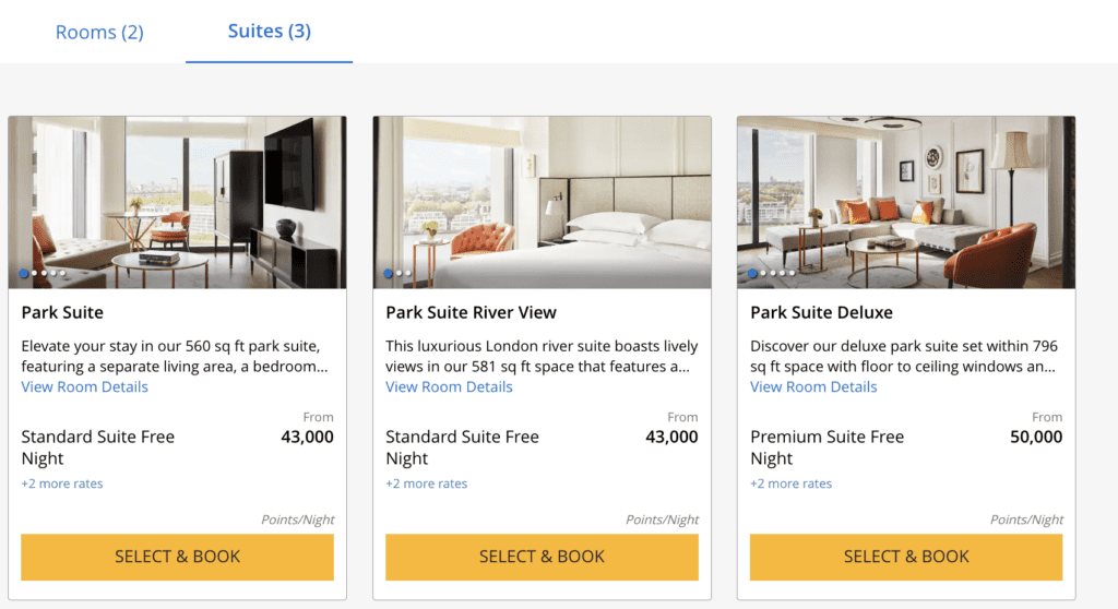 screenshot of a hotel room with a few pictures